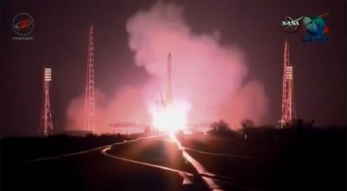 Progress launch to space station fails