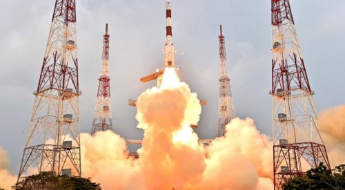 India sets record with launch of 104 satellites on a single rocket