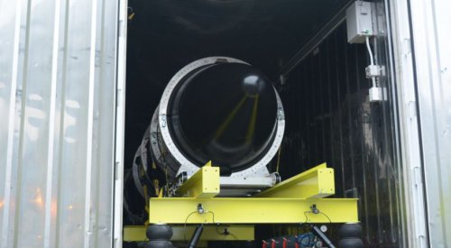 Rocket Lab ships first Electron rocket to launch site
