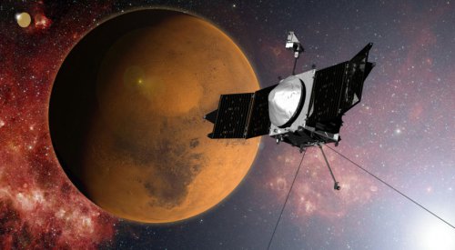 NASA spacecraft avoids potential collision with Martian moon