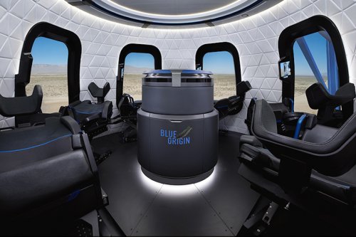 Jeff Bezos shares ‘sneak peek’ of Blue Origin crew capsule