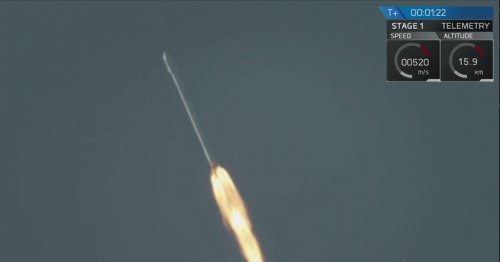 SpaceX launches first spy satellite after 24-hour hold