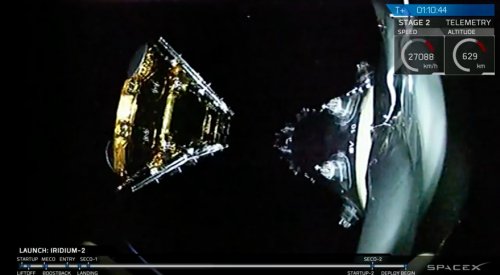 SpaceX launches second batch of Iridium satellites