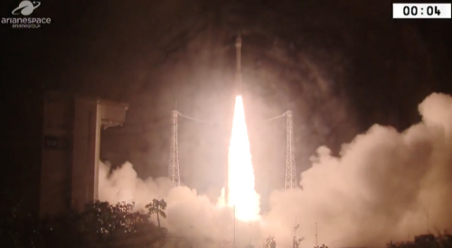 Arianespace launches Moroccan observation satellite on Italian Vega rocket