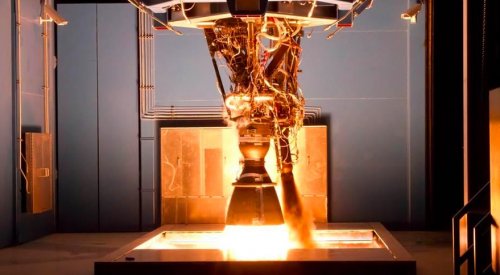 SpaceX suffers Merlin engine test mishap