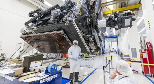 Boeing satellite workers keeping busy with commercial orders while awaiting defense work