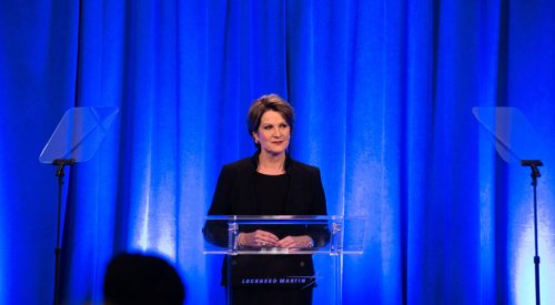 Lockheed CEO: To lead in space, U.S. needs globally competitive industry