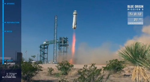 Blue Origin successfully tests escape system in latest New Shepard launch