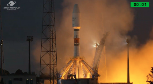 OneWeb’s first six satellites in orbit following Soyuz launch