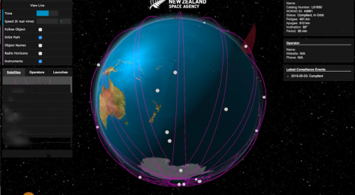 LeoLabs and New Zealand announce tool to monitor low Earth orbit activity