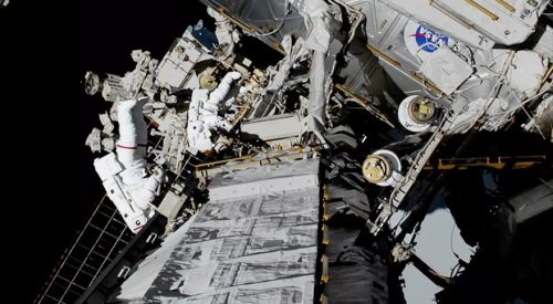 NASA astronauts complete repairs on historic spacewalk