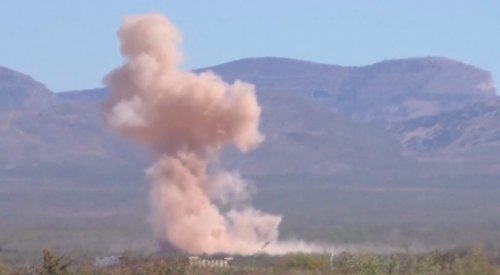 Exos Aerospace suborbital launch fails