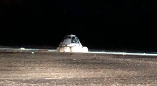 Starliner lands in New Mexico