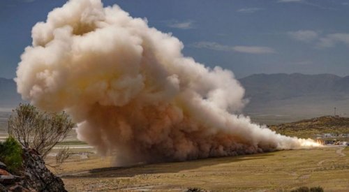 Northrop Grumman completes ground test of solid booster for ULA’s Vulcan Centaur