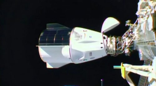 Crew Dragon docks to ISS on first operational mission