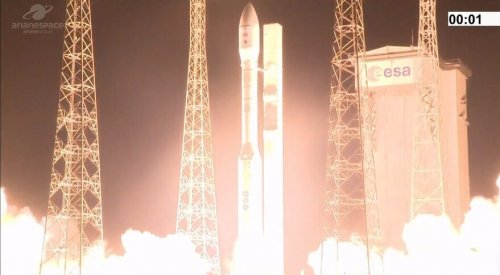 Vega launch fails after upper stage malfunction
